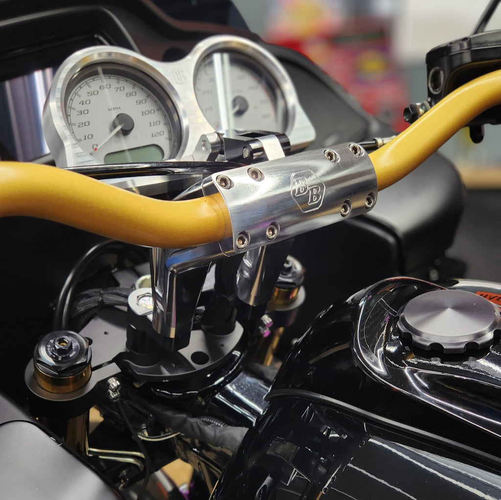 Bagger 6 inch 2.25 Legit Pullback Risers